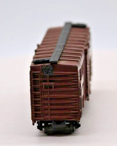 Life-Like HO Scale Canadian National CN 201422 Stock Cattle Car 1:87 Gauge Brown - Picture 5 of 5