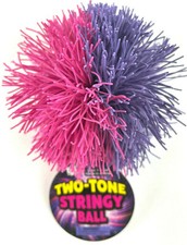 3.5" STRINGY BALL Toy Fidget Rubber koosh like Stress Relax