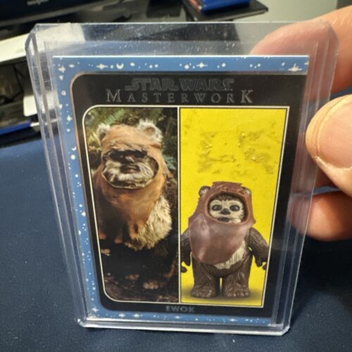 2021 Star Wars Masterwork Out of the Box #OTB-16 Ewok - Picture 3 of 3