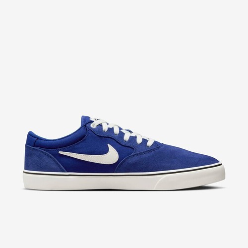 Nike SB Chron 2 Suede Low Top Mens 9 Skate Sneakers Royal Blue DM3493 401 New - Picture 3 of 11
