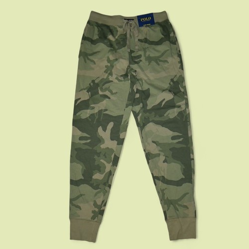 Herren Polo Ralph Lauren AOP Pony Jogginghose Gr. S Camouflage Army Olivgrün NEU - Bild 9 von 9