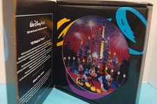 The Art of Disney "25 Magical Years"of Walt Disney World Commemorative Plate NIB