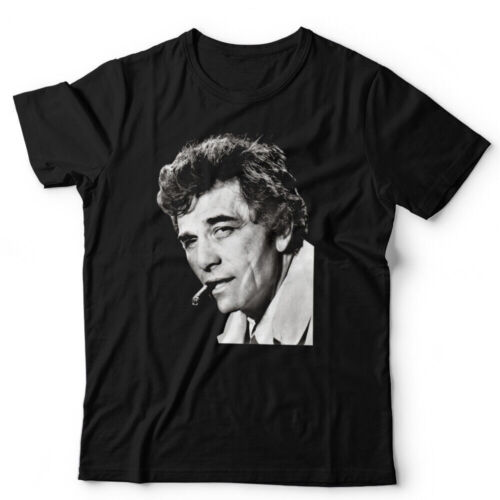 Columbo Black and White Unisex Tshirt Vintage Crime Drama Peter Falk Lieutenant - Picture 7 of 7