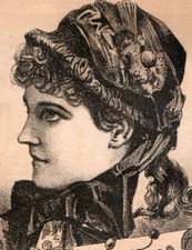 1880s B.F. Bradford & Co.'s Tooth Powder Opera Singer Blanche Roosevelt F169