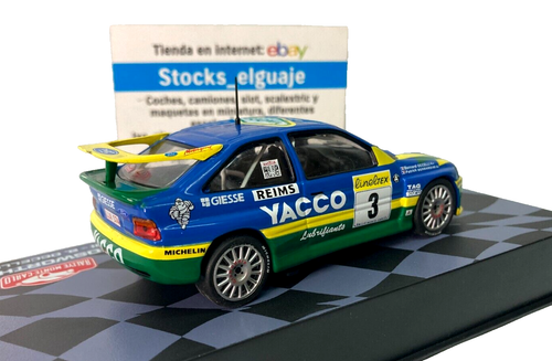 IXO ALTAYA 1/43 FORD ESCORT RS COSWORTH P.BERNARDINI RALLYE MONTECARLO 1996 - Imagen 2 de 4