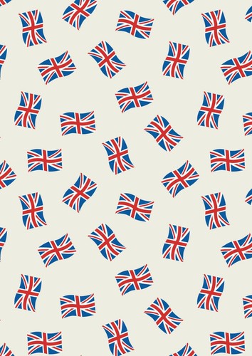 Royal Coronation Lewis & Irene - British UK Celebration 100% Cotton - Per Metre - Picture 16 of 23