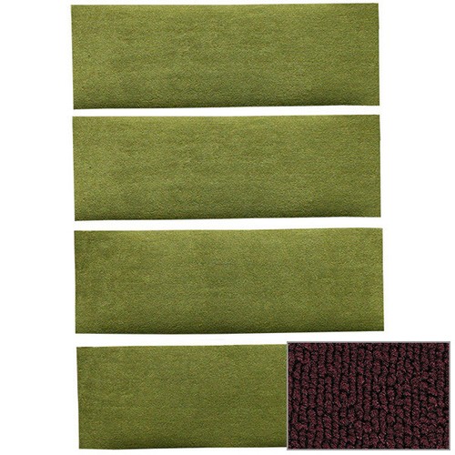 1971-73 Ford Mustang Fastback Fold Downs 4-Pieces Nylon Carpet! - Picture 17 of 26
