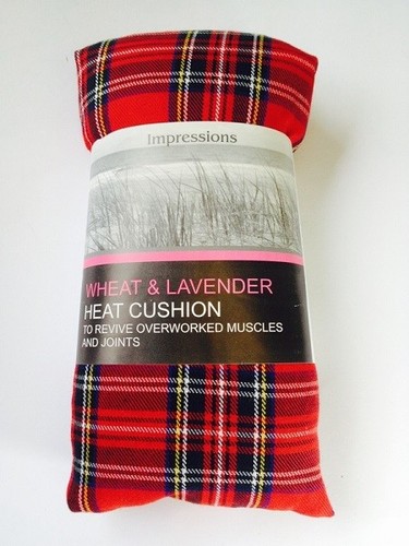 Neu TARTAN Weizen Wärmebeutel Kühlpackung rein mikrowellengeeignet gefrierbar Lavendel heiß - Bild 6 von 8