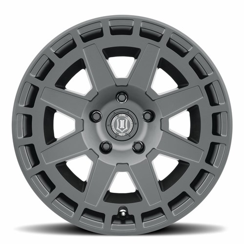 Icon Vehicle Dynamics Compass Wheel/17 x 8.5"/6x5.5/Satin Black/0mm Offset - Picture 3 of 3