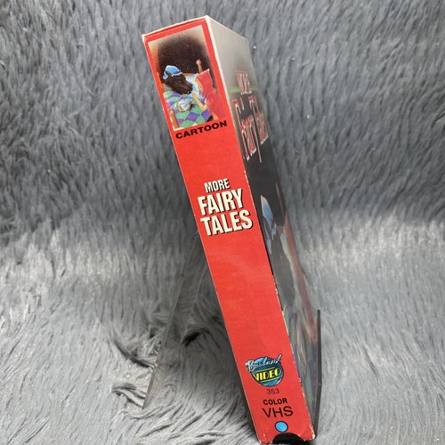 More Fairy Tales VHS Tape Burbank Video Little Red Riding Good King Midas Rare - Picture 3 of 8
