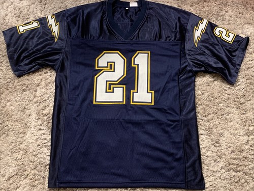 LaDainian Tomlinson NFL SIGNED custom SAN DIEGO CHARGERS Football JERSEY PSA COA - Picture 5 of 6
