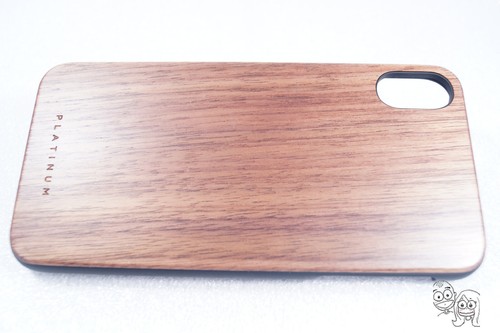 Platinum™ - Natural / Real Wood Case for iPhone XS MAX - Walnut Wood - Picture 4 of 6