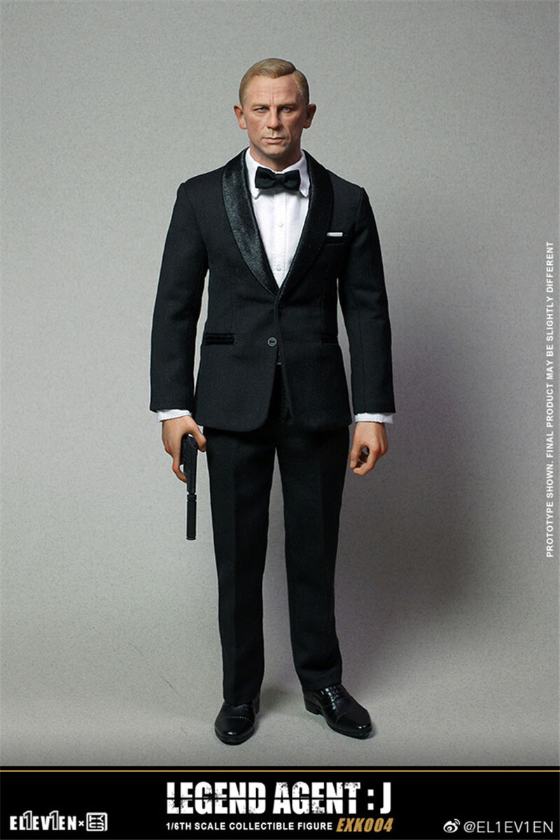 送料無料 いつまで Eleven X KAI EXK004 007 1/6 James Bond Daniel Craig Action その他
