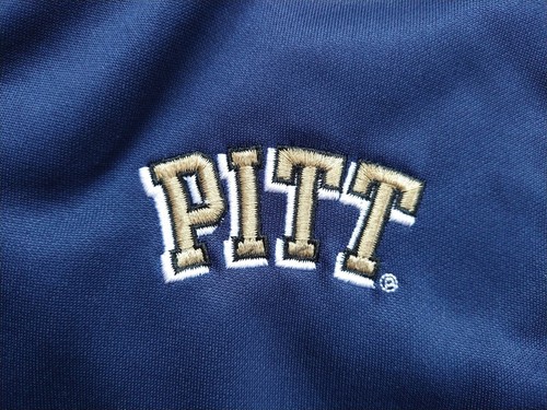 Nike PITT Hoodie mit Reißverschluss! Jugend S 8/10, Pittsburgh! Therma-Fit Sweatshirt blau! - Bild 4 von 7