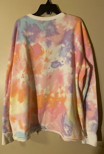 The Children’s Place Girls Tie Dyed Kittie/Unicorn Shirt Size 10/12 - Picture 2 of 5