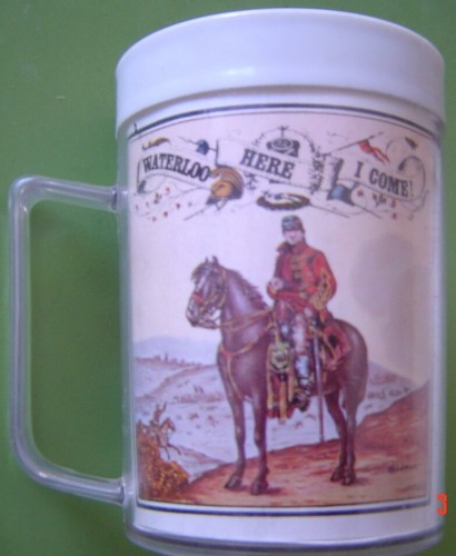 Insulated Mug For Queen & Country Waterloo Here I Come VGC - Picture 2 of 4