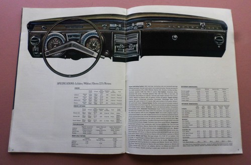 1965 BUICK Large Prestige Sales Catalog - Picture 13 of 15