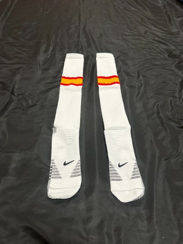 Kansas City Chiefs Nike Socken Quick Grip Gr. XL weiß rot Player Team Issued neu