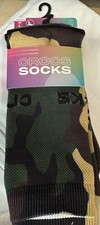 Crock Socks. Size L. Crew Style. Multi Color