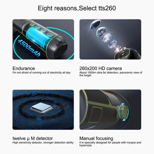 TTS260 Infrared Thermal Imager Hunting Telescope HD Monocular Night Vision - Picture 3 of 6