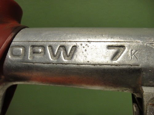 OPW 7 K Dover Corp Catlow - Vintage Original Gas Station Fuel Pump Nozzle Handle - Picture 13 of 14