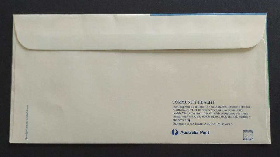 1990 Australia Community Health Awareness 4v Stamps FDC - Image 2 of 2