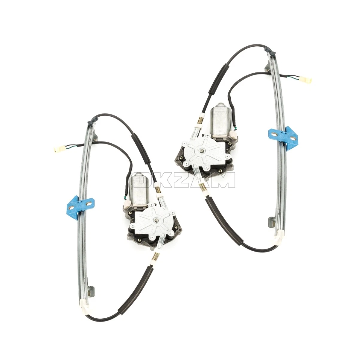 2x Fensterheber zum Umbau manuell - elektrisch hinten links rechts 