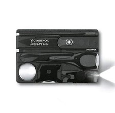Victorinox, coltellino svizzero Swiss Card Lite (13 funzioni, luce LED e lente d