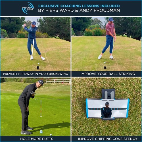 Me and My Golf Mini-Max Golf Training Mirrors Putting & Full Swing- Free Lessons - Picture 5 of 7