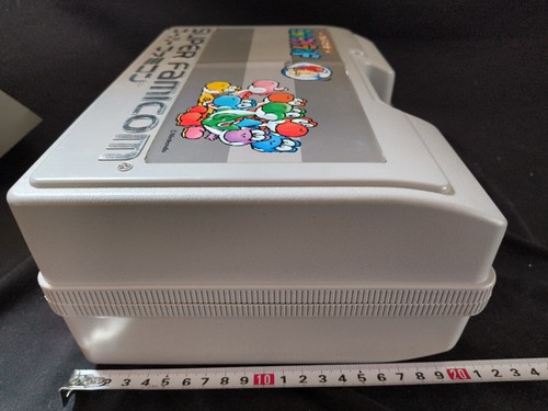 Estuches de transporte usados Nintendo Super Famicom Mario Yoshi's Island SFC SNES-h0122- - Imagen 11 de 12