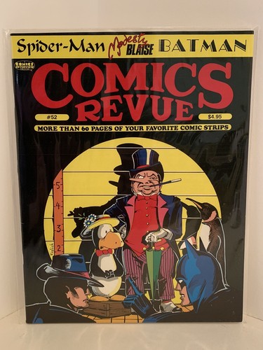 Comic Revue #53 Bloom County Batman Opus Penguin Spider-Man Modesty Blaise  - Picture 1 of 1