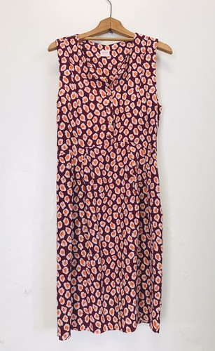 Cute GORMAN 100% Silk Pencil Dress Leopard Print Ladies Size 10 Perfect Cond - Picture 3 of 13