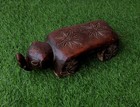 Ancien Primitive Chaman Éléphant Tabouret Rituel Tabouret Object, Po