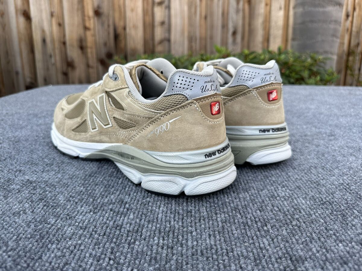New Balance 990v3 Made in USA Exclusive Beige Tan M990BG3 Sz New Balance 990v3 Made in USA Exclusive Beige Tan M990BG3 Sz