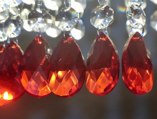 6 hängende Sonnenfänger Kronleuchter Glas Kristalle Deko Prismen Licht Perlen - Bild 102 von 299