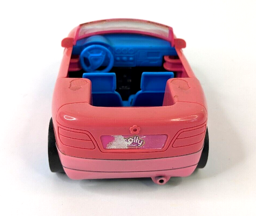 Coches Polly Pocket azul púrpura rosa vehículos de repuesto y piezas - Imagen 8 de 12