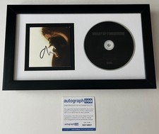 THE WEEKND ABEL TESFAYE SIGNED HURRY UP TOMORROW FRAMED CD w/ AUTOGRAPH COA ACOA