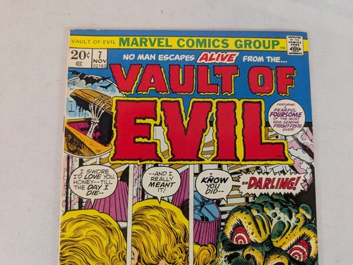 VAULT OF EVIL #7 (Marvel, 1972) Hi Grade - Bild 2 von 5