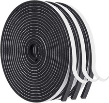 Adhesive Foam Tape, High Density Sound Proof Insulation Closed Cell Foam Seal