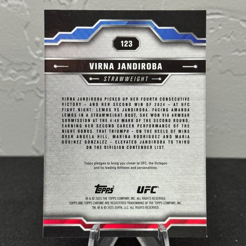 2025 Topps Chrome UFC Base 1 - 200 - COMPLETE YOUR SET - Picture 247 of 401