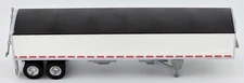 Covered Grain Trailer with Black Tarp 1/87 HO Logistics 469 5.5"