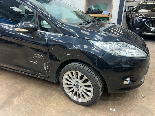 2012/62 FORD FIESTA TITANIUM 1.4L DIESEL MANUAL HATCH DAMAGED REPAIRABLE CAT S - Picture 2 of 16