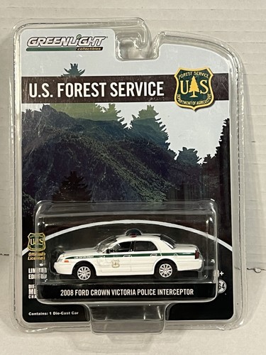 Greenlight US Forest Service 2008 Ford Crown Victoria Police Interceptor 1:64 - Bild 1 von 4