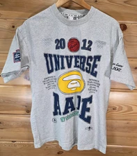 AAPE by A Bathing Ape Universe T Shirt Men Large 2012 APUNVS Double Sided