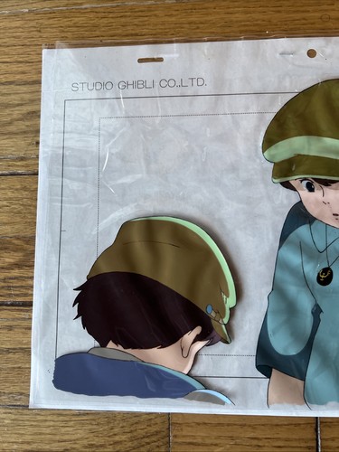 Raro Studio Ghibli "Castello Nel Cielo" Produzione Originale Cel con COA Usato In Film - Foto 2 di 12