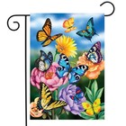 Briarwood Lane Butterflies In The Garden Spring Garden Flag