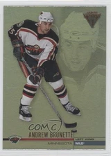 2001-02 Pacific Private Stock Titanium Andrew Brunette #68 1q2