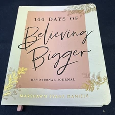 100 Days of Believing Bigger: A Devotional Journal, Marshawn Evans Daniels, New 