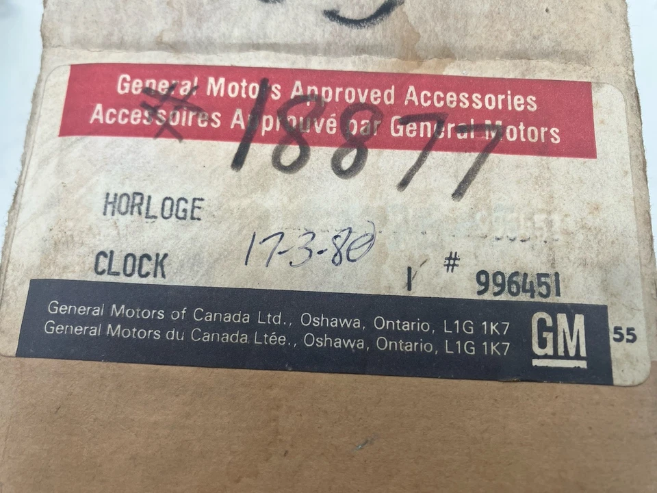 Reloj de tablero digital eléctrico Oldsmobile Delta 88 98 77-79 996451 Foto 4 de 4