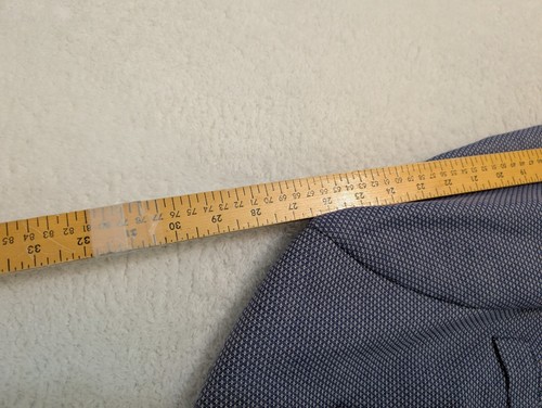 CHARLES TYRWHITT BLAZER SIZE 46L SPORT COAT BLUE BIRDSEYE CLASSIC FIT JACKET - Picture 5 of 10